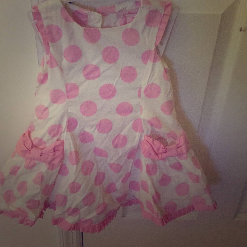 Lilly Wicket Pink Polka Dot Sundress
